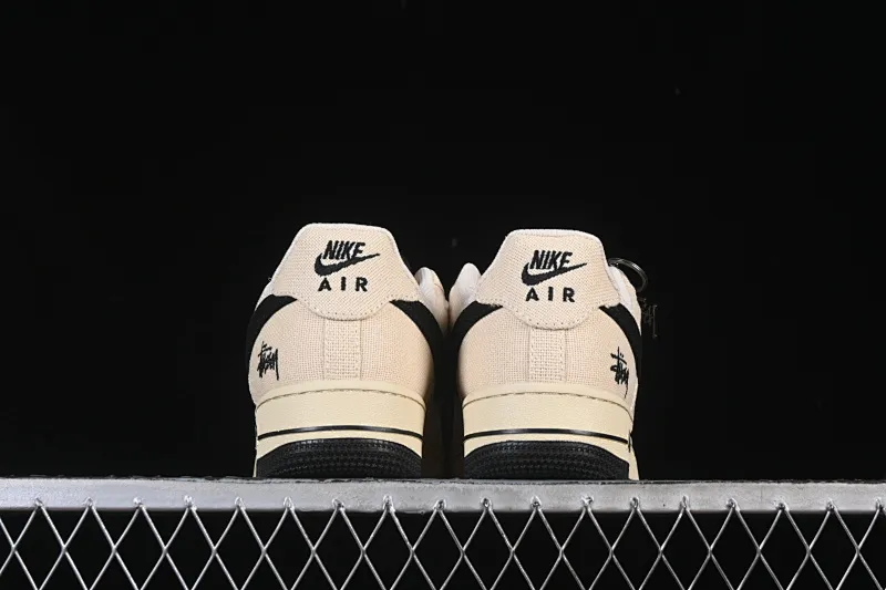 All categories Nk Air Force 1 Air Force series Nk Air Force 1 Low Air Force low-top Nike Air Force 1'07 Low Stusi co-branded beige canvas Air Force 1 low-top casual sneakers XX3168-155